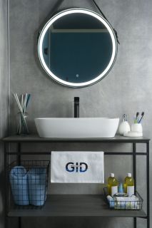 Раковина Gid N9217 51132 накладная белая 61x34x13.5